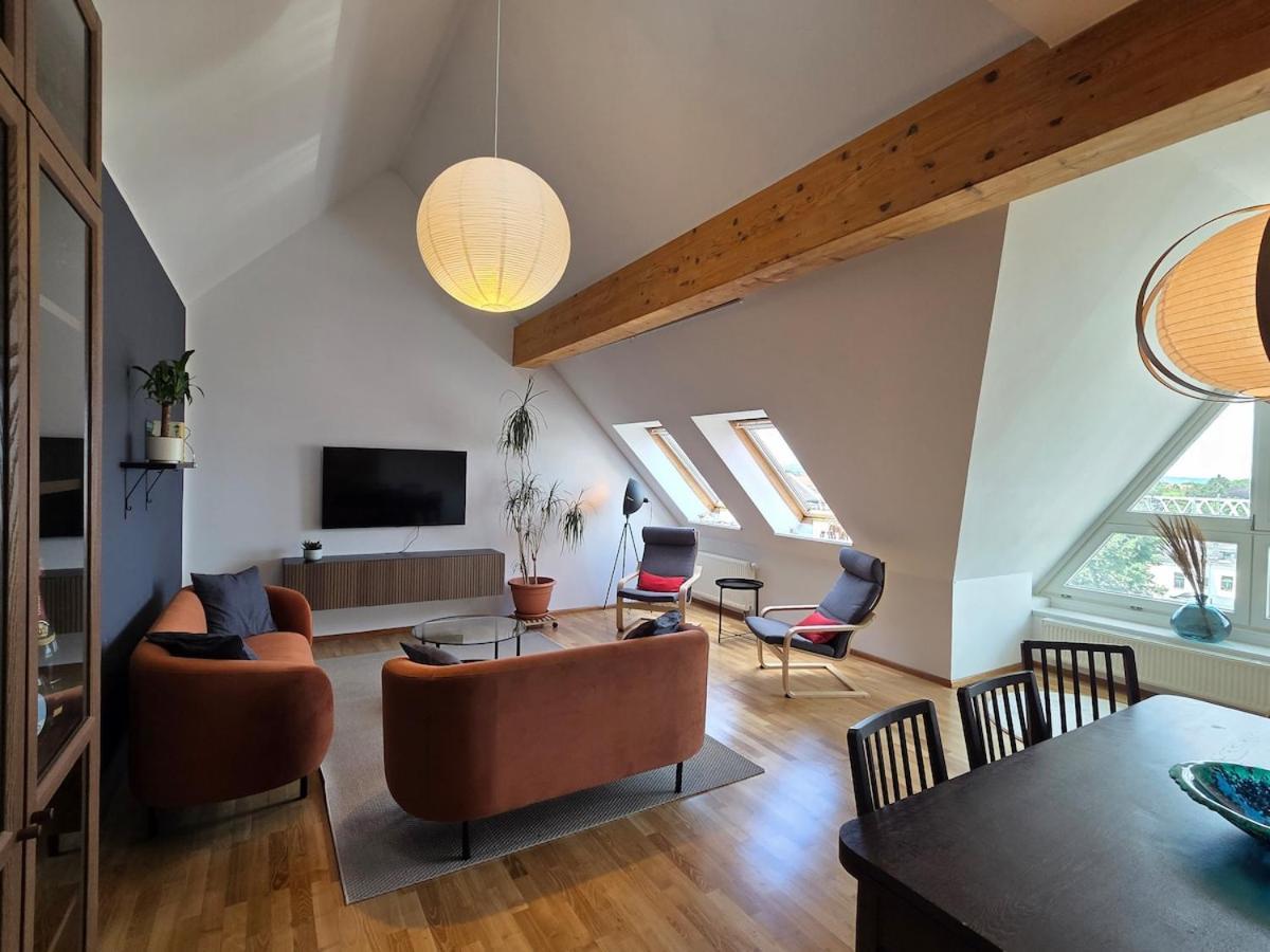 Apartment Penthouse In The Neustadt
